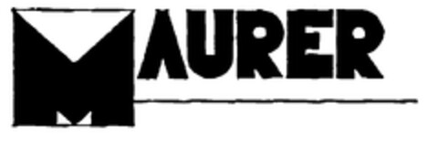 MAURER Logo (EUIPO, 03/22/2000)