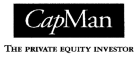 CapMan THE PRIVATE EQUITY INVESTOR Logo (EUIPO, 04.05.2000)