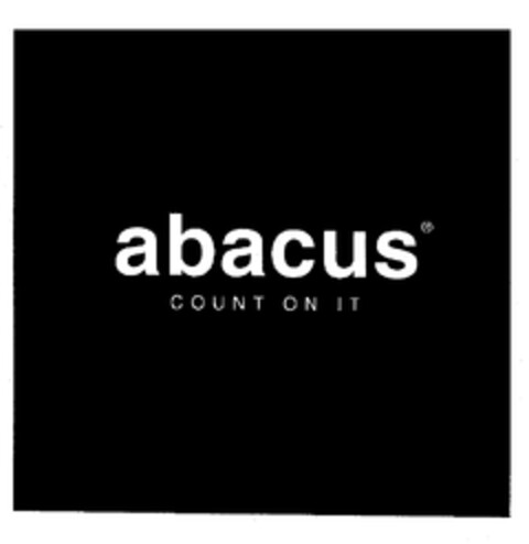 abacus COUNT ON IT Logo (EUIPO, 27.11.2000)