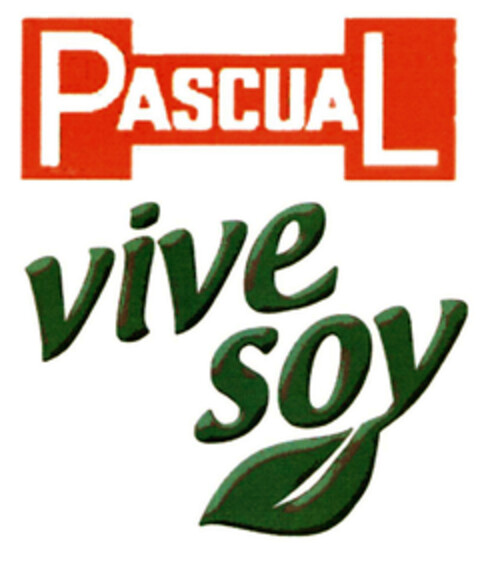 PASCUAL vive soy Logo (EUIPO, 08/04/2004)