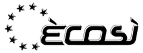 ÈCOSÌ Logo (EUIPO, 30.04.2009)