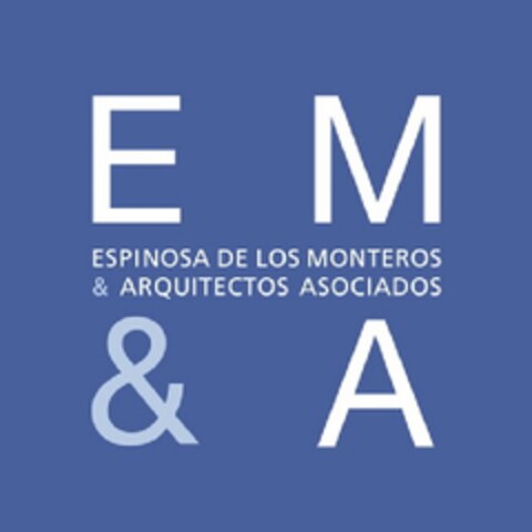 E M & A ESPINOSA DE LOS MONTEROS & ARQUITECTOS ASOCIADOS Logo (EUIPO, 09/16/2009)