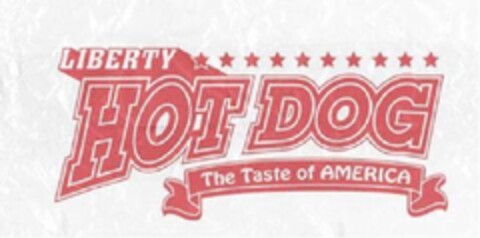 LIBERTY HOT DOG THE TASTE OF AMERICA Logo (EUIPO, 09/23/2009)