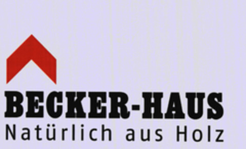 BECKER-HAUS Natürlich aus Holz Logo (EUIPO, 06.11.2009)