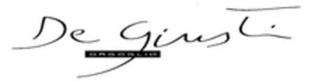 De Giusti ORGOGLIO Logo (EUIPO, 21.10.2010)