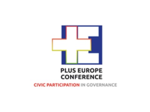 PLUS EUROPE CONFERENCE CIVIC PARTICIPATION IN GOVERNANCE Logo (EUIPO, 10.07.2013)