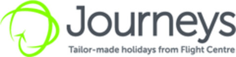 JOURNEYS TAILOR-MADE HOLIDAYS FROM FLIGHT CENTRE Logo (EUIPO, 11/24/2014)