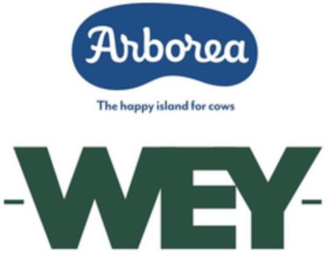 WEY ARBOREA THE HAPPY ISLAND FOR COWS Logo (EUIPO, 20.05.2015)