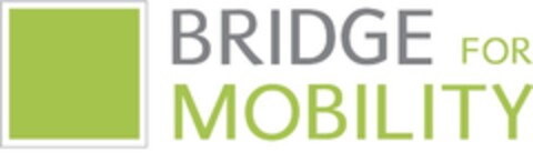 BRIDGE FOR MOBILITY Logo (EUIPO, 08.09.2015)