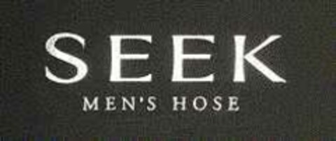 SEEK MEN'S HOSE Logo (EUIPO, 11.05.2018)