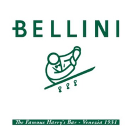 BELLINI THE FAMOUS HARRY'S BAR VENEZIA 1931 Logo (EUIPO, 24.07.2018)