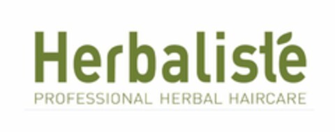 HERBALISTÉ PROFESSIONAL HERBAL HAIRCARE Logo (EUIPO, 04/05/2019)