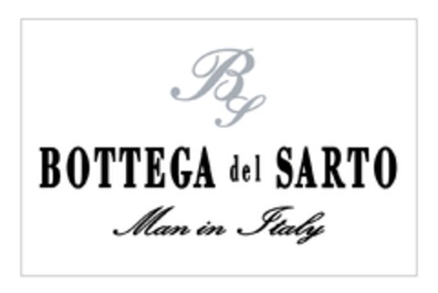 BS BOTTEGA del SARTO Man in Italy Logo (EUIPO, 28.06.2019)