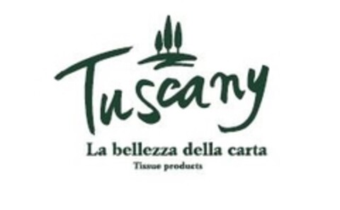 TUSCANY LA BELLEZZA DELLA CARTA TISSUE PRODUCTS Logo (EUIPO, 31.07.2019)