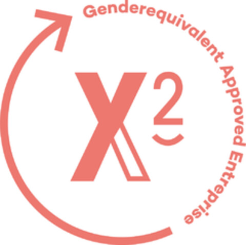 X² Genderequivalent Approved Entreprise Logo (EUIPO, 01/26/2020)