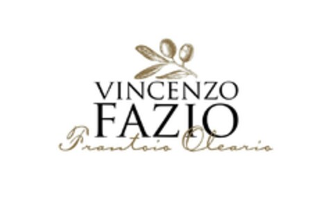 VINCENZO FAZIO frantoio oleario Logo (EUIPO, 04/30/2020)