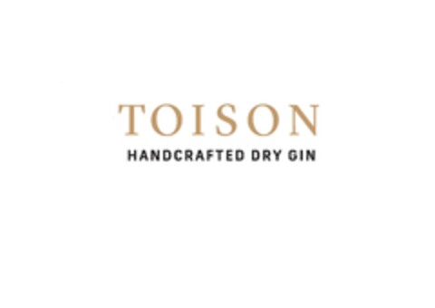 TOISON HANDCRAFTED DRY GIN Logo (EUIPO, 02.08.2023)