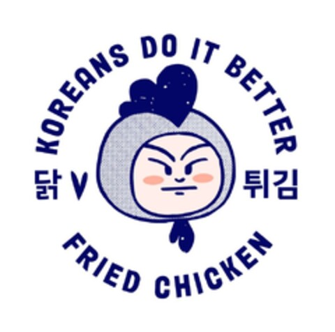 KOREANS DO IT BETTER FRIED CHICKEN Logo (EUIPO, 08.08.2023)