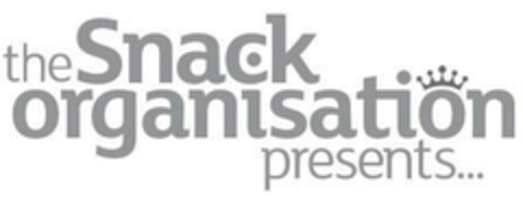 THE SNACK ORGANISATION PRESENTS... Logo (EUIPO, 25.10.2023)