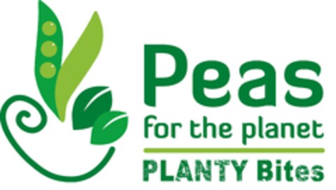 Peas for the planet PLANTY Bites Logo (EUIPO, 30.04.2024)