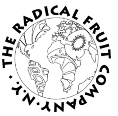 THE RADICAL FRUIT COMPANY N.Y. Logo (EUIPO, 01.04.1996)