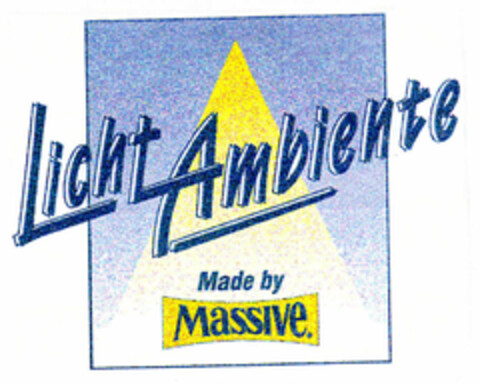 Licht Ambiente Made by MASSIVE Logo (EUIPO, 01/24/1997)