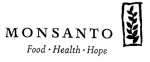 MONSANTO Food · Health · Hope Logo (EUIPO, 11/17/1997)