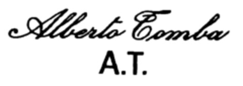 Alberto Tomba A.T. Logo (EUIPO, 10.05.1999)