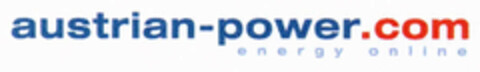 austrian-power.com energy online Logo (EUIPO, 08/25/2000)