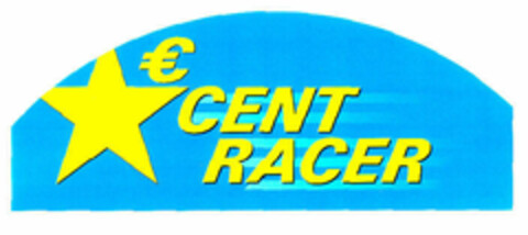 € CENT RACER Logo (EUIPO, 06/28/2001)