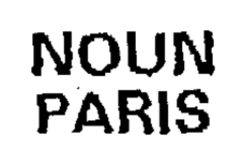 NOUN PARIS Logo (EUIPO, 02.08.2002)