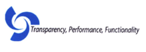 Transparency, Performance, Functionality Logo (EUIPO, 29.01.2003)