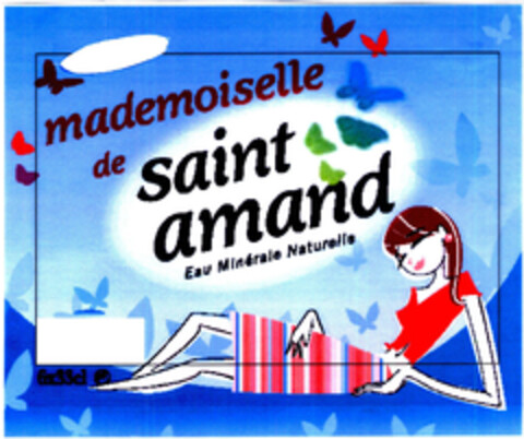 mademoiselle de saint amand Eau Minérale Naturelle Logo (EUIPO, 20.01.2004)