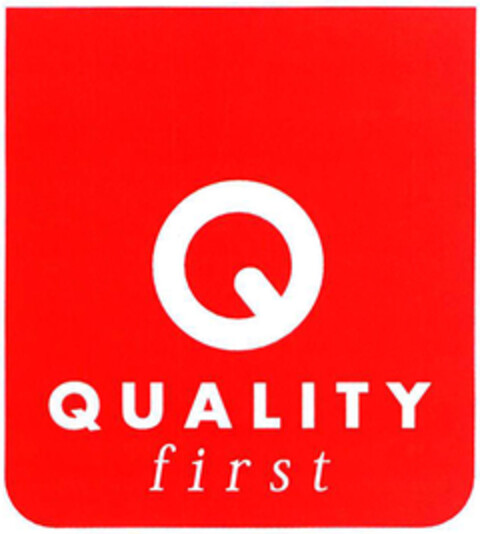 QUALITY first Logo (EUIPO, 04/06/2004)