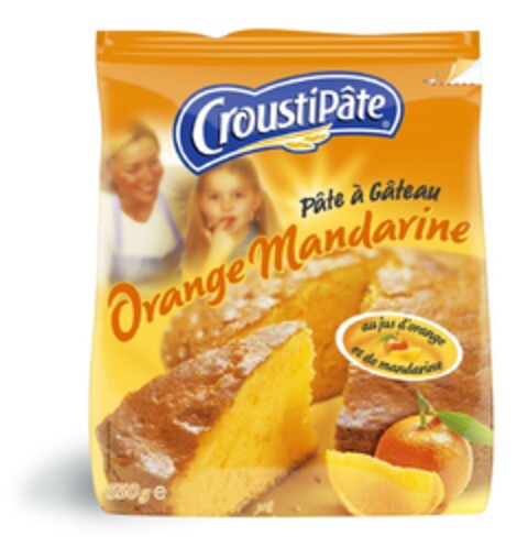 CroustiPâte Pâte à Gâteau Orange Mandarine au jus d'orange et de mandarine Logo (EUIPO, 01/31/2005)