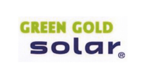 GREEN GOLD solar Logo (EUIPO, 18.08.2005)