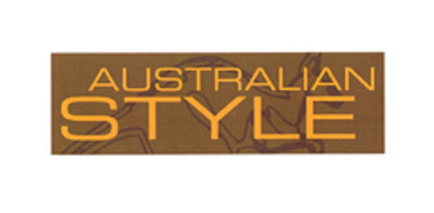 AUSTRALIAN STYLE Logo (EUIPO, 05.05.2008)