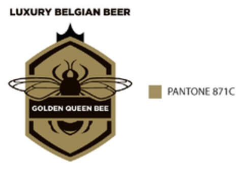 LUXURY BELGIAN BEER GOLDEN QUEEN BEE Logo (EUIPO, 05.08.2011)