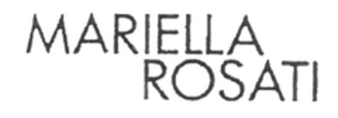 MARIELLA ROSATI Logo (EUIPO, 14.09.2011)