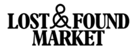 LOST&FOUND MARKET Logo (EUIPO, 12/24/2013)