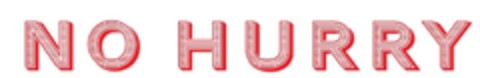 NO HURRY Logo (EUIPO, 03/26/2014)