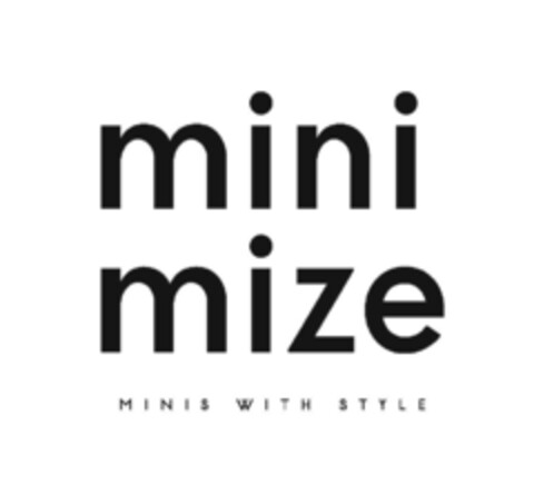 MINIMIZE MINIS WITH STYLE Logo (EUIPO, 06/20/2014)