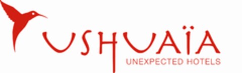 USHUAÏA UNEXPECTED HOTELS Logo (EUIPO, 02.01.2015)