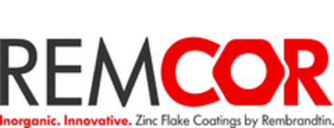 REMCOR Inorganic. Innovative. Zinc Flake Coatings by Rembrandtin. Logo (EUIPO, 09.01.2015)