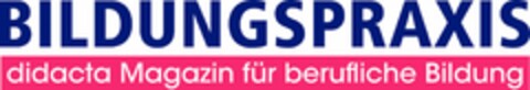 BILDUNGSPRAXIS didacta Magazin für berufliche Bildung Logo (EUIPO, 19.06.2015)