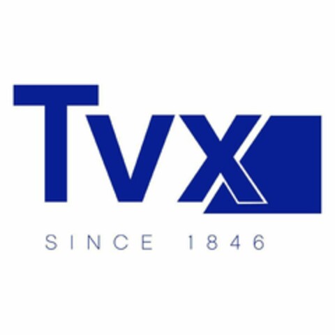 TVX SINCE 1846 Logo (EUIPO, 05/13/2016)