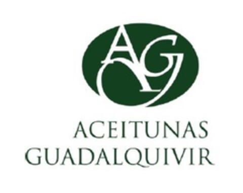 AG ACEITUNAS GUADALQUIVIR Logo (EUIPO, 04/20/2017)