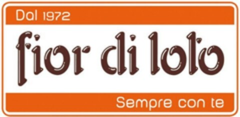 FIOR DI LOTO DAL 1972 SEMPRE CON TE Logo (EUIPO, 10/31/2017)