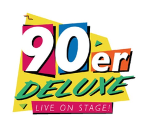 90er DELUXE LIVE ON STAGE! Logo (EUIPO, 07.12.2018)