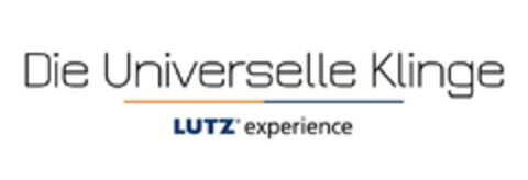 Die Universelle Kinge LUTZ experience Logo (EUIPO, 22.05.2019)